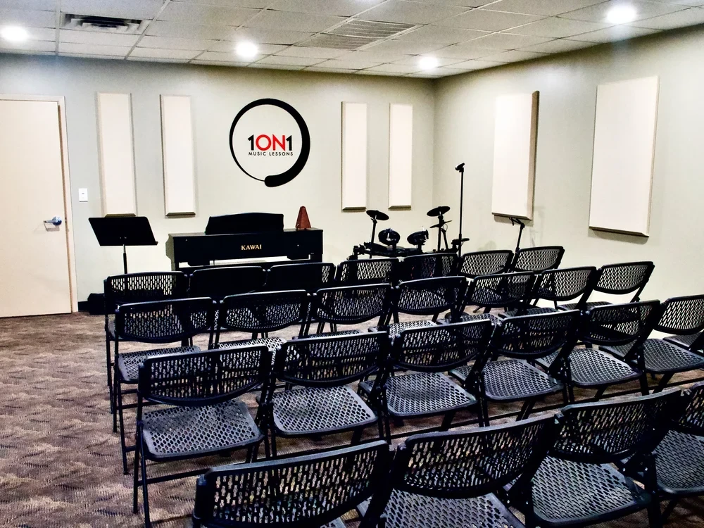 Music Lessons 1on1 studio space in College Station, serving Bryan and College Station, Texas